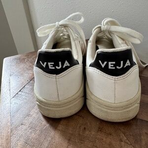 Veja pink and black sneakers